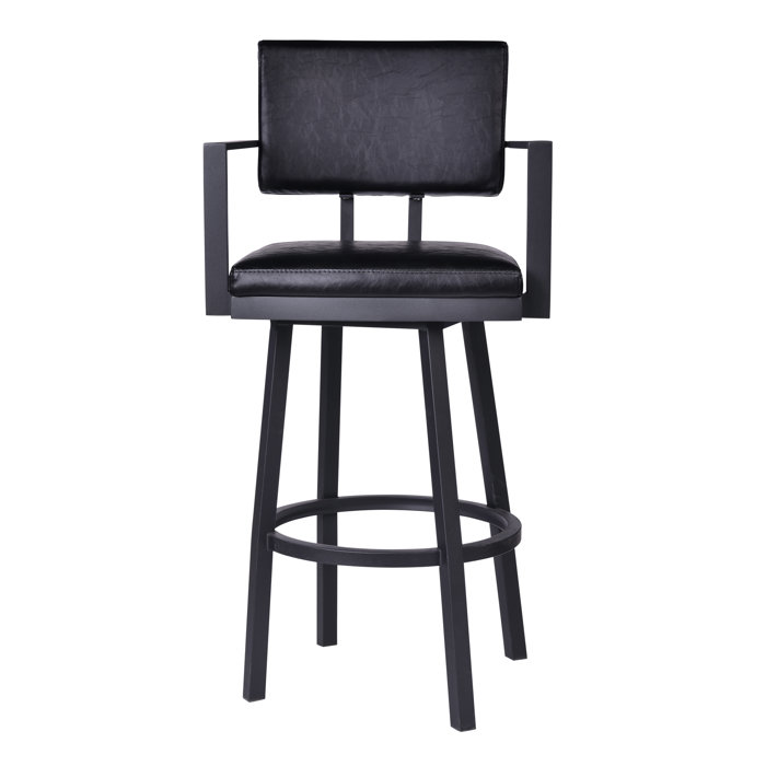 Williston Nakagawa Swivel 26'' Counter Stool & Reviews Wayfair